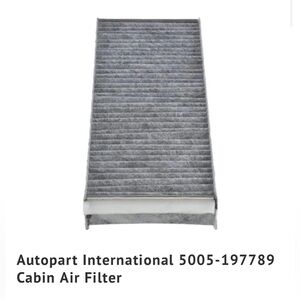4 Cabin Air Filters 5005-197789